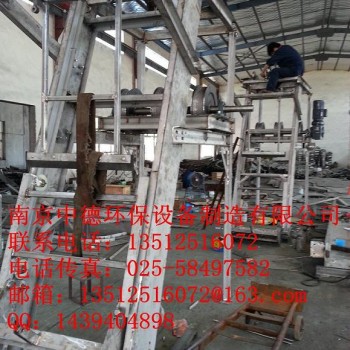 南京中德长期生产GSGS钢丝绳牵引格栅除污机，304不锈钢