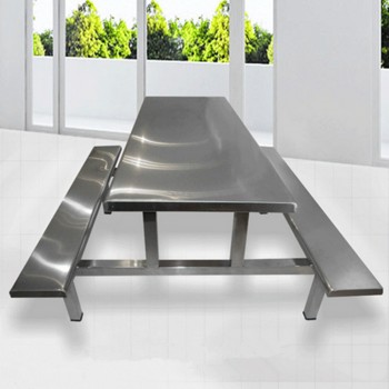 学校环保不锈钢食堂餐桌椅 品质可靠又耐用