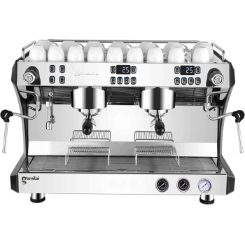 格米莱CRM3120C双头半自动多锅炉意式咖啡机