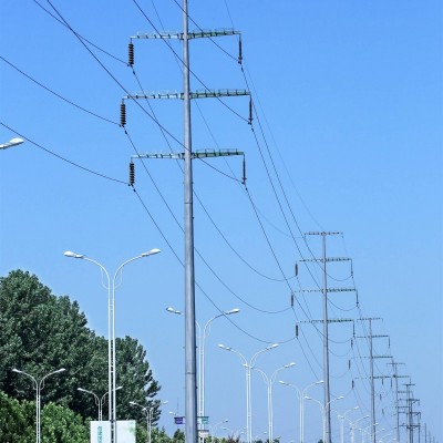 河北电力钢管塔 地脚螺栓 电力钢管桩 电力钢管杆