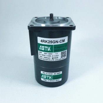 ASTK牌小型减速马达4RK25GN-CM 4GN90K
