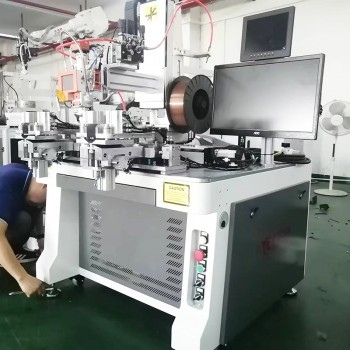 水泵叶片自动送丝激光焊接机