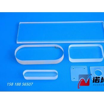定制小片玻璃钢化耐温玻璃透明玻璃视窗玻璃隔板圆形方形玻璃板