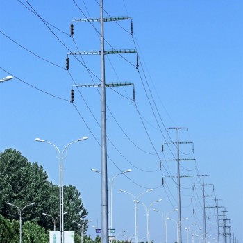 河北地脚螺栓电力钢杆钢管塔厂家电力钢桩基础
