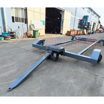10吨分体式拖车底盘 全挂工具拖车