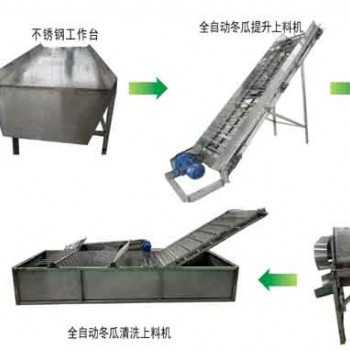 冬瓜蓉加工机器 全自动冬瓜蓉生产线厂家玉祥