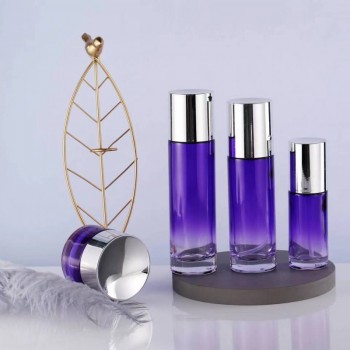 化妆品玻璃包装瓶电镀工厂 化妆品瓶厂家