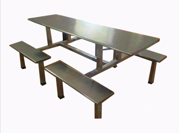 不锈钢分段餐桌1