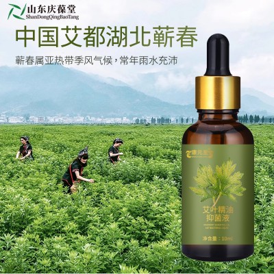 艾叶精油全国招商批发代理厂家山东庆葆堂