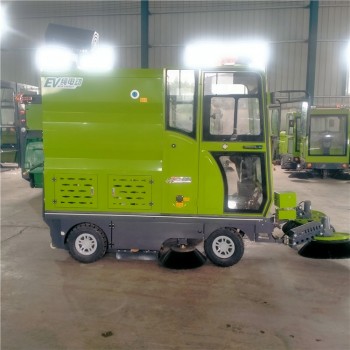 石家庄订购环保纯电动四轮道路清扫车山东厂家价格报价表