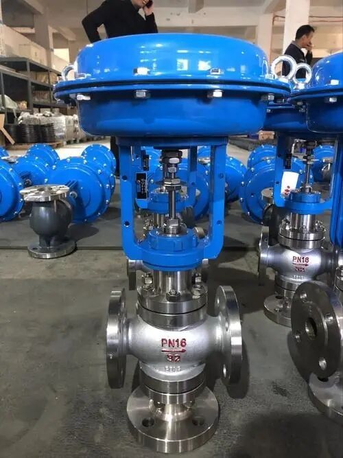 电动三通调节阀11