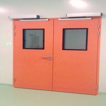 电动平开门门体表面光滑易清洁的特点