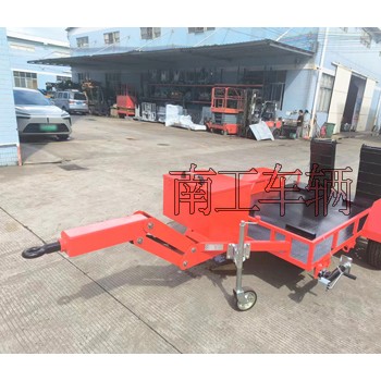 1.3吨消防机器人用ATV工具拖车 爬梯折叠全挂车