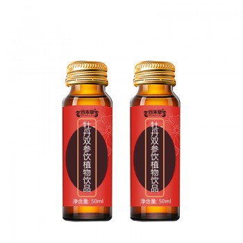 牡丹双参饮植物饮品OEM/ODM贴牌定制代加工山东厂家