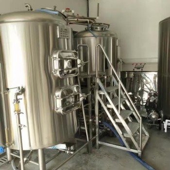 三亚3吨全套精酿原浆啤酒设备定做厂家，糖化系统设备
