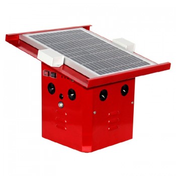 给变电站装上智能驱鸟器，鸟儿路过都绕道