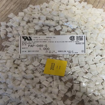 PAP-04V-S母形插口JST 4pin 3A连接器