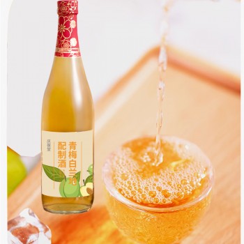 青梅白兰地配制酒贴牌代加工OEM/ODM生产厂家