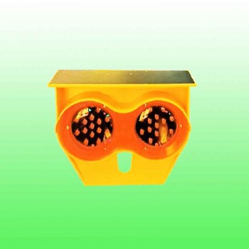 太阳能同频警示灯 太阳能小雾灯同步诱导灯支持定制