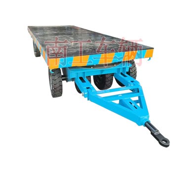 20吨重型平板拖车 带橡胶垫全挂车