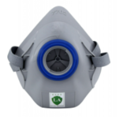 7702硅胶半面型单滤盒防毒面罩