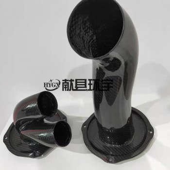 碳纤维弯管精密加工 高精度定制 工业轻量化弯型构 专业加工