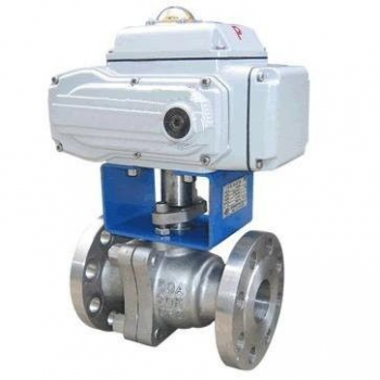 法兰电动切断球阀 ZDRR型电动O型切断球阀