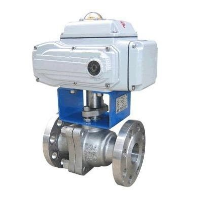 法兰电动切断球阀 ZDRR型电动O型切断球阀