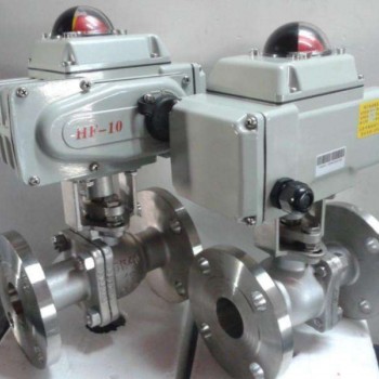 不锈钢法兰电动球阀 螺纹电动球阀