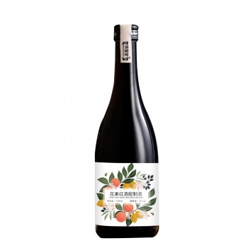 花果红酒配制酒OEM定制生产