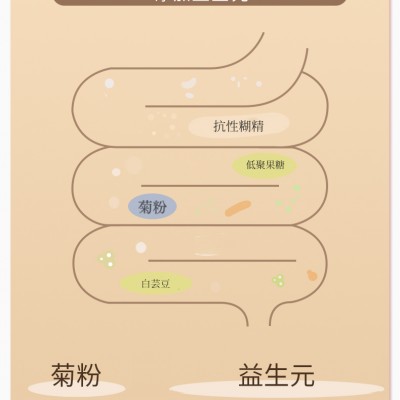 益生元白芸豆膳食纤维片贴牌代加工厂家特膳