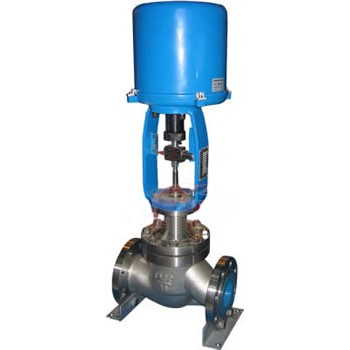 法兰电子式电动套筒调节阀 厂家ZDLM电动阀