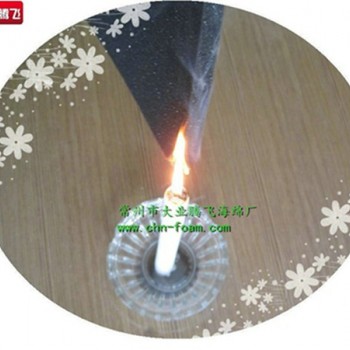 厂家生产大业腾飞防燃海绵垫块