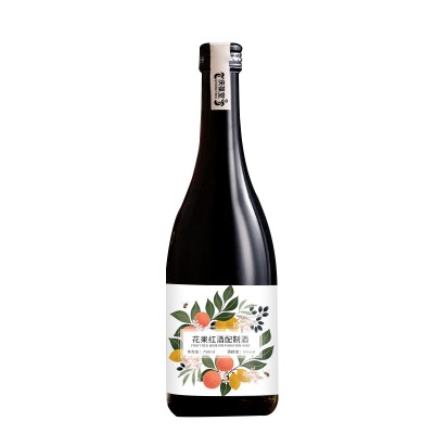 花果红酒配制酒生产批发定制
