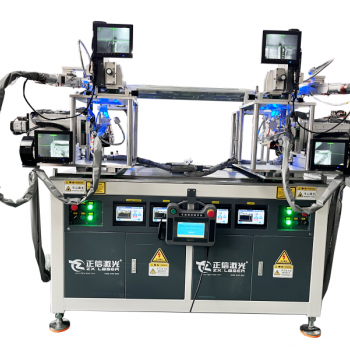 电视机背板四枪头连续光纤激光焊接机