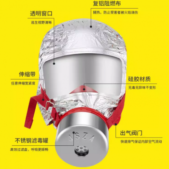 浙安TZL30火灾逃生面具