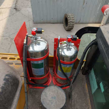 井下工程车灭火解决方案，智能探测快速启动