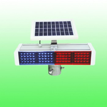 铝壳太阳能爆闪灯 led警示灯齐全
