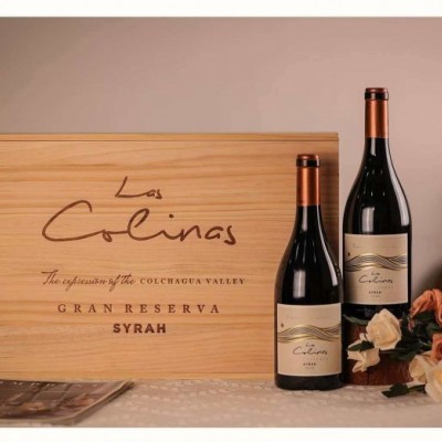 山丘西拉特藏红葡萄酒 智利空加瓜谷原装进口