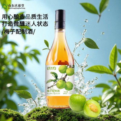 梅子配制酒水果甜果水杯免费打样