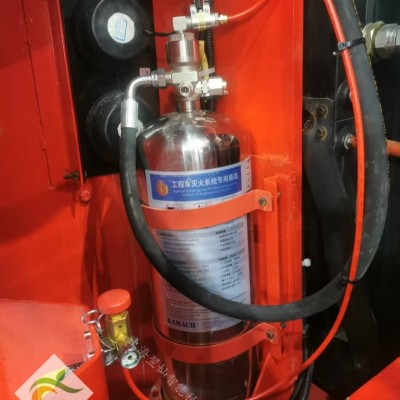 干粉/气体双介质可选｜车载自动灭火系统定制化方案 适配多车型