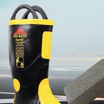 雷克兰9687L绝缘防砸防刺消防战斗靴