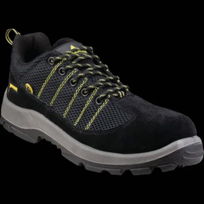 代尔塔301233低帮防砸防穿耐磨耐油防静电 彩虹安全鞋