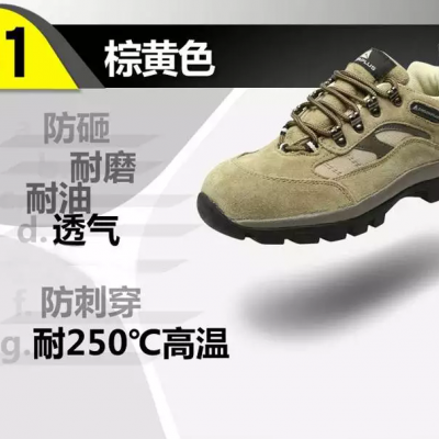 代尔塔301305 PERTUIS S1P耐250℃安全鞋