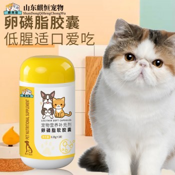 宠物营养补充剂卵磷脂软胶囊代加工生产厂家山东