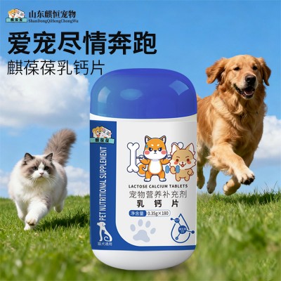 宠物营养补充剂乳钙片OEM定制贴牌加工生产厂家山东