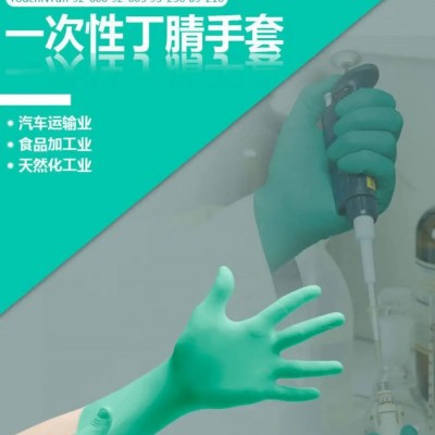 安思尔TouchNTuff 92-605丁腈防化手套