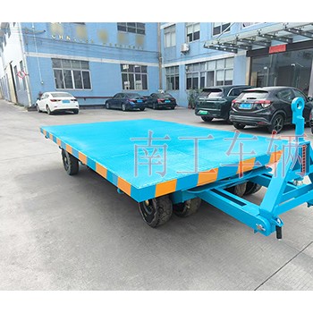 9吨平板拖车 无动力牵引工具拖车