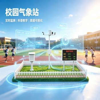 中科正奇校园气象站｜校园科普实践 气象环境智能监测